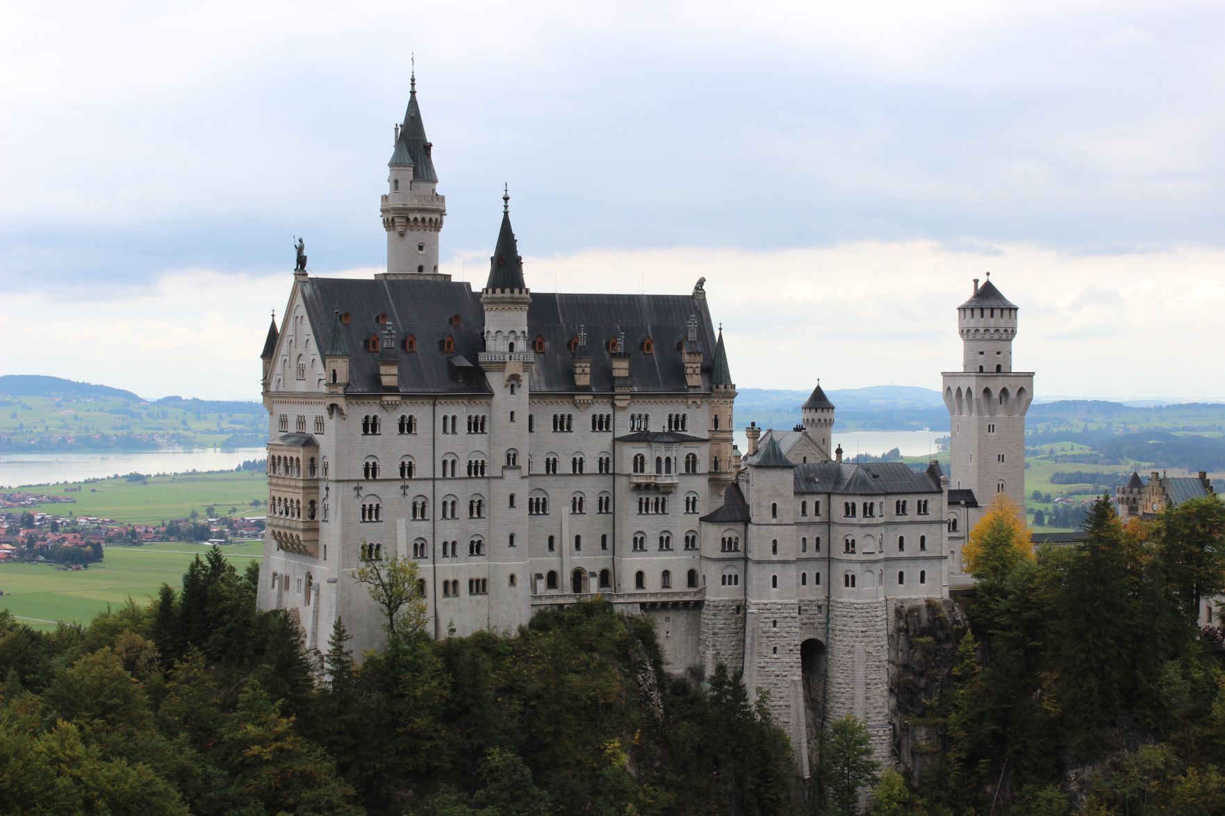 Neuschwanstein Castle in Bavaria, Germany